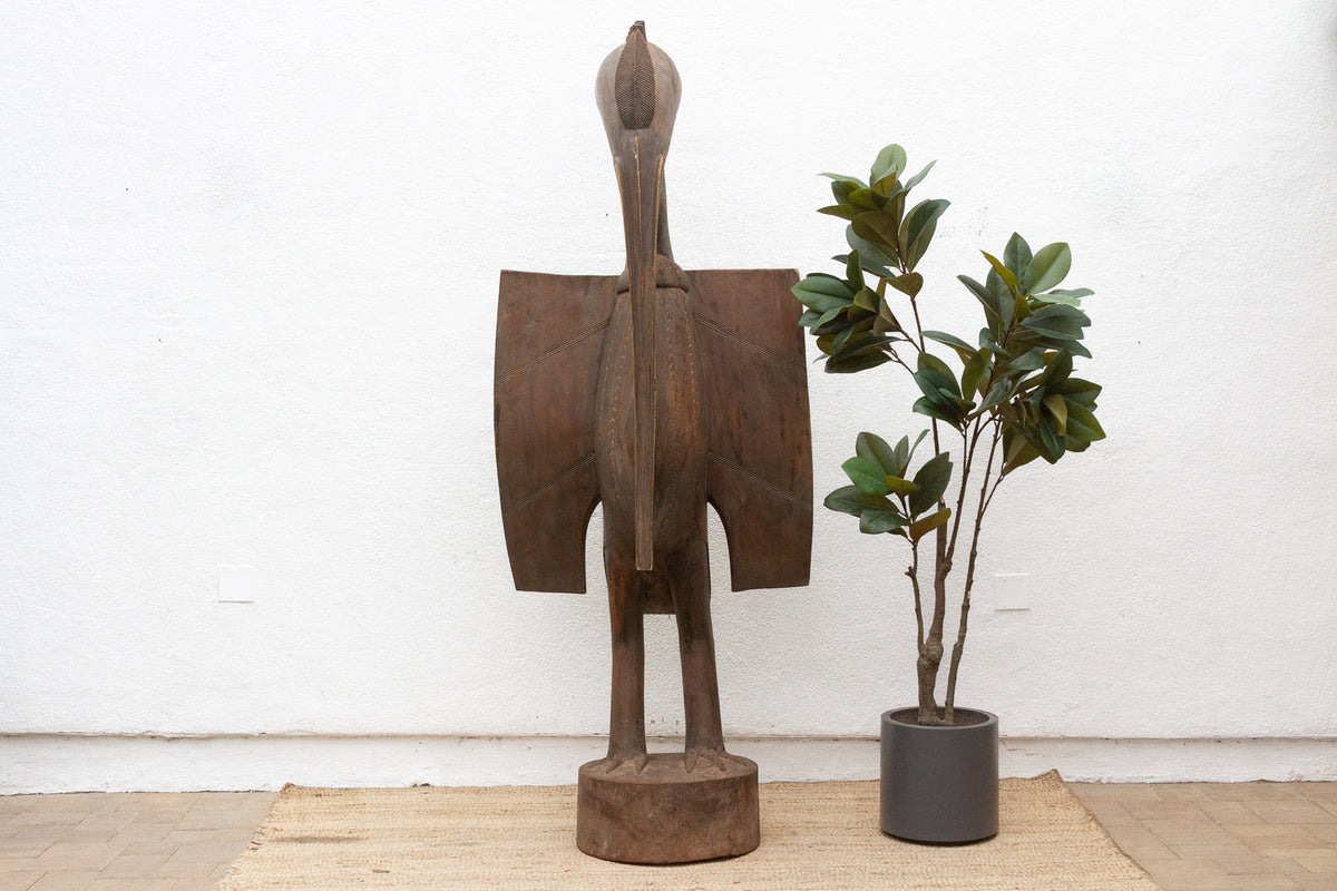 Antique Monumental African Bird from the Senufo Tribe (Trade)– DE-COR ...