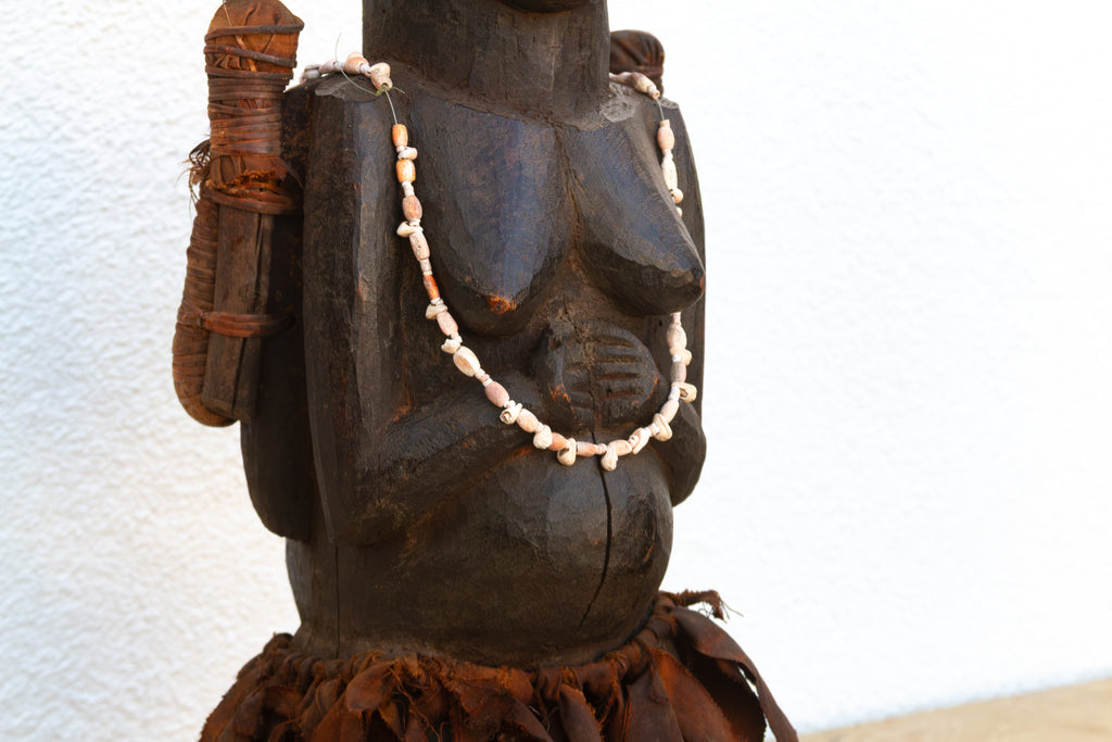 Rare Luba African Janus Power Figure (Trade)