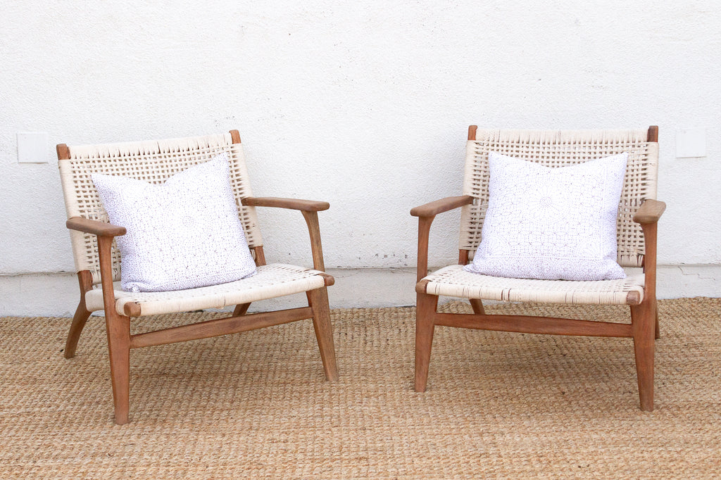 Pair of Mid-Century Style Lounge Chairs