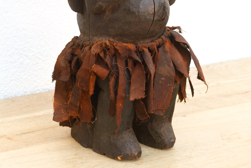 Rare Luba African Janus Power Figure (Trade)