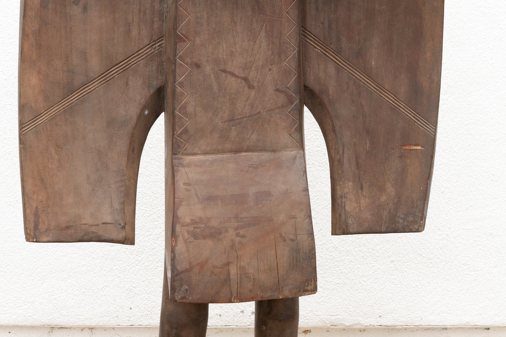 Antique Monumental African Bird from the Senufo Tribe