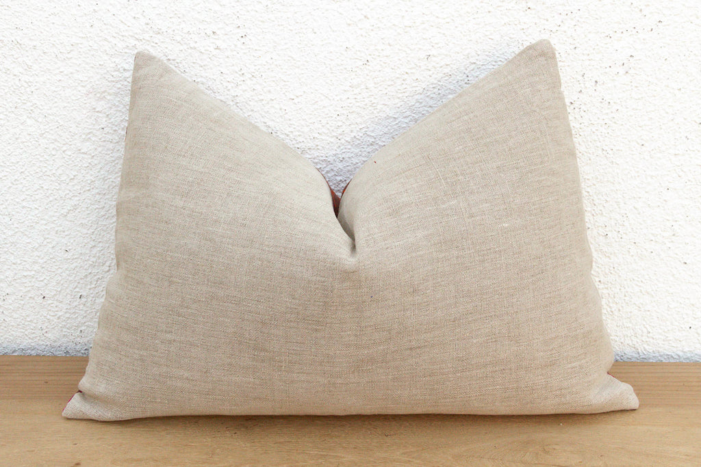 Nabha Nomad, Antique Phulkari Lumbar Pillow Cover Trade)