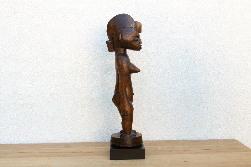 20th Century African Senufo Standing Figure on Stand (Trade)