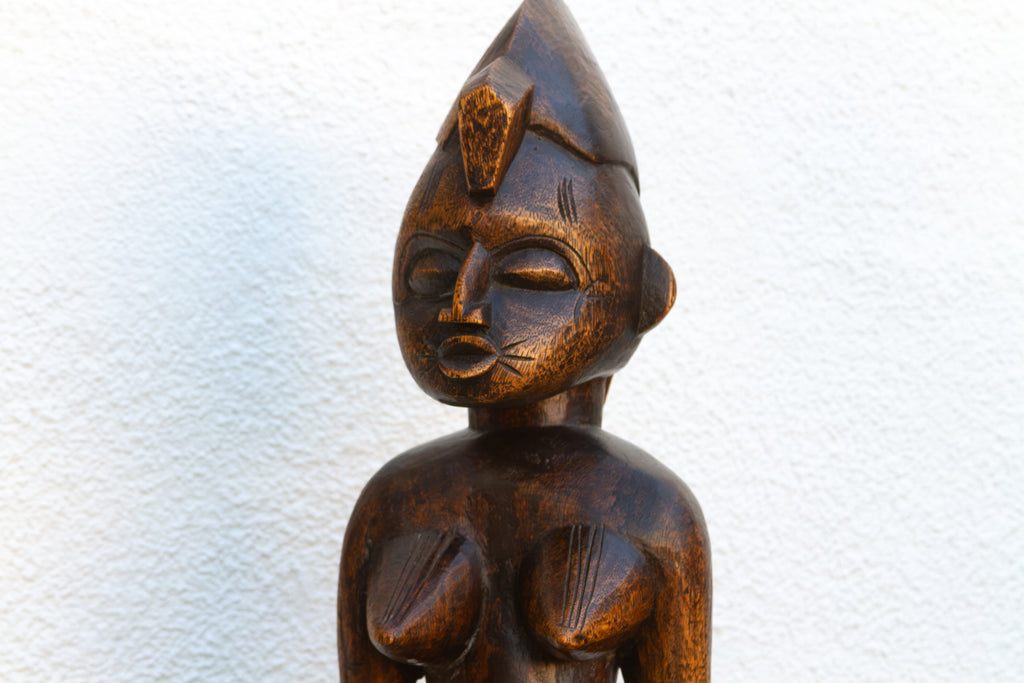20th Century African Senufo Standing Figure on Stand (Trade)