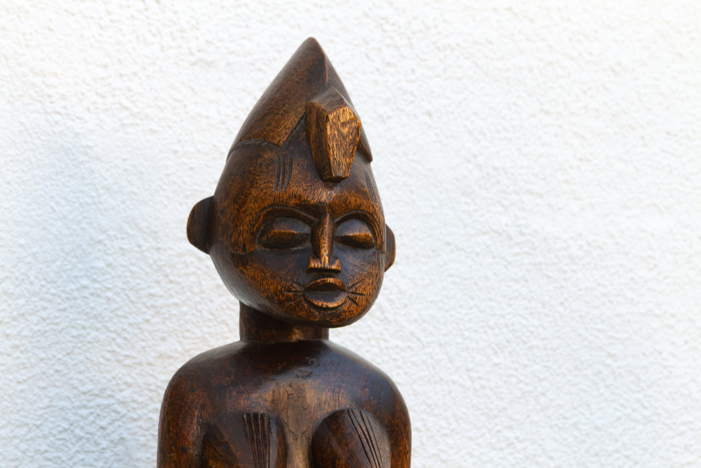 20th Century African Senufo Standing Figure on Stand (Trade)