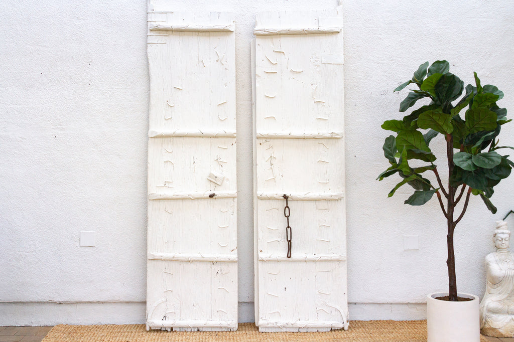 Early 1800's Palace Gates, Antique Indian Arched Doors