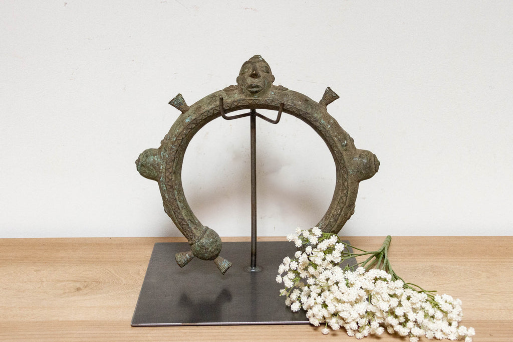 Antique Yoruba Verdigris Copper Currency Necklace– DE-COR