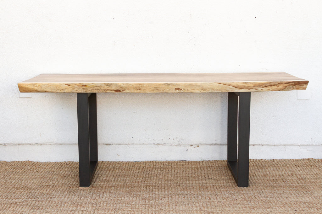 Industrial Organic Slab Dining Table