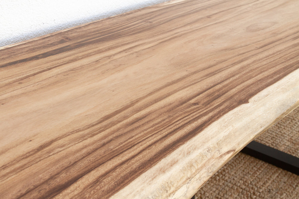Industrial Organic Slab Dining Table