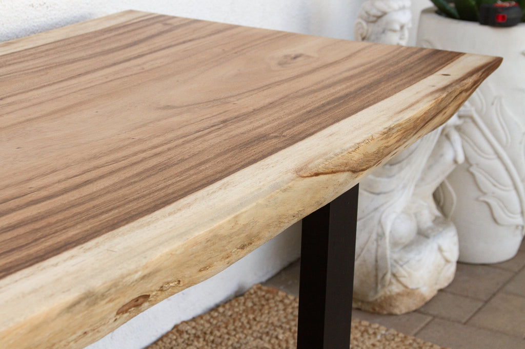 Industrial Organic Slab Dining Table