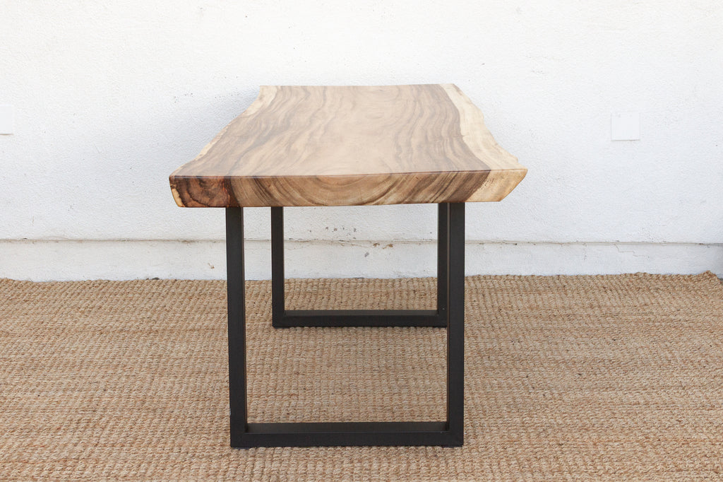 Industrial Organic Slab Dining Table