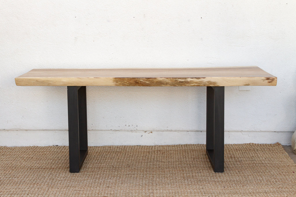 Industrial Organic Slab Dining Table