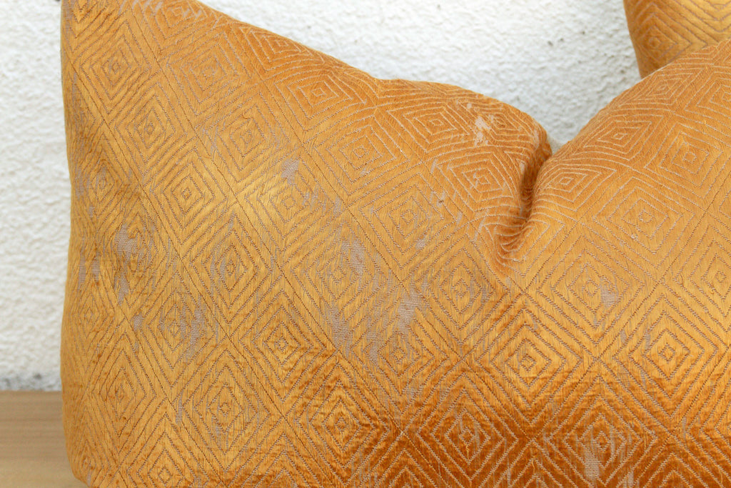 Maharaja's Accord, Set of 2 Heirloom Bagh Phulkari Pillows