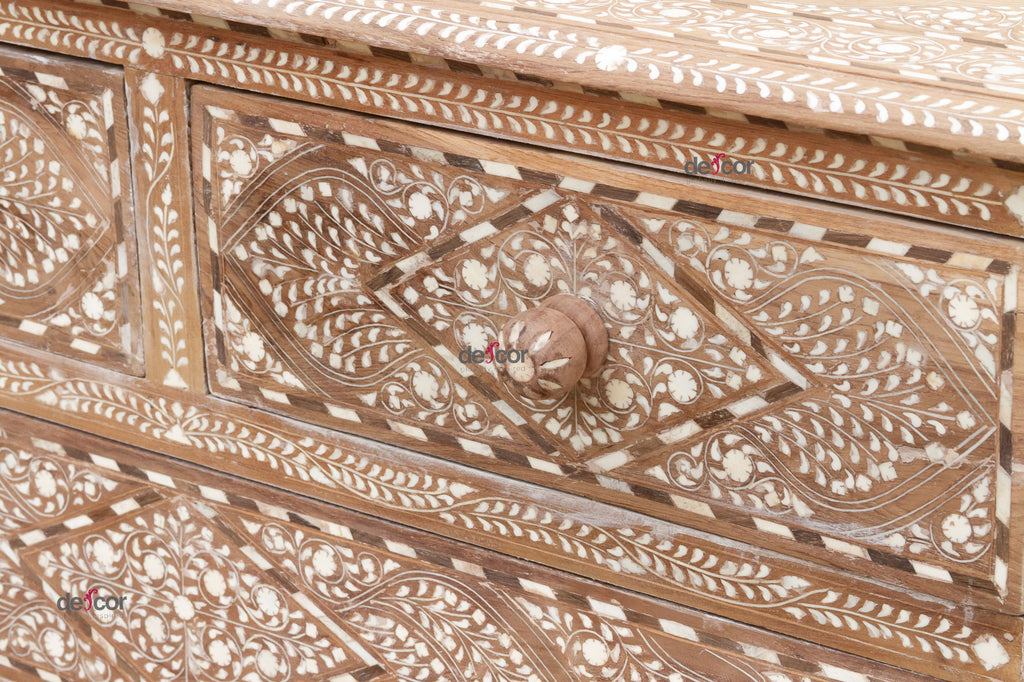 Heirloom Finely Inlay Chest of Drawers
