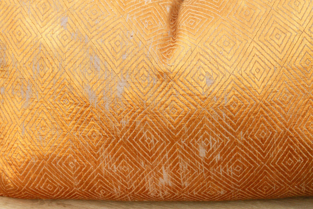 Maharaja's Accord, Set of 2 Heirloom Bagh Phulkari Pillows