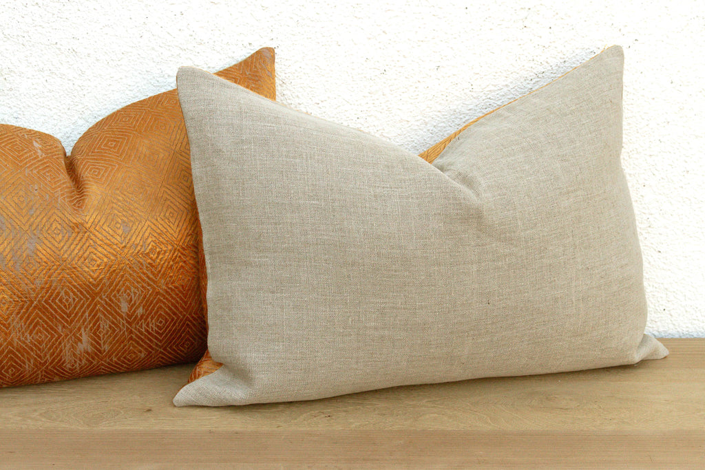 Maharaja's Accord, Set of 2 Heirloom Bagh Phulkari Pillows