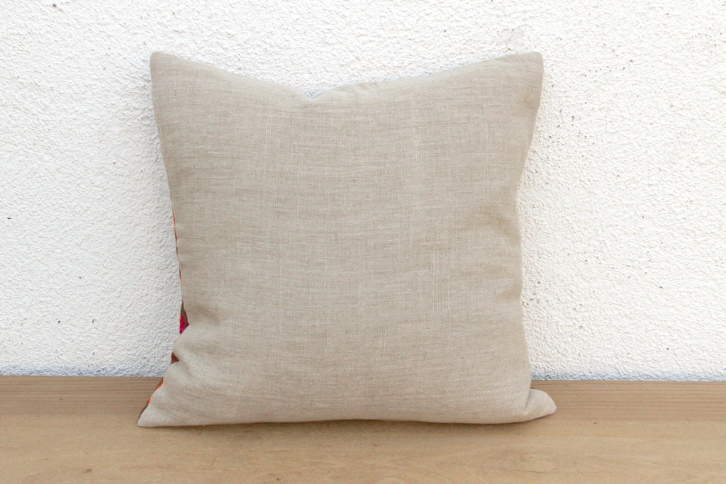 Punjab Heriloom, Antique Phulkari Pillow Cover (Trade)