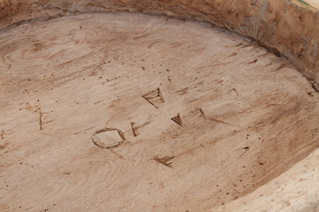 Massive Rustic Bowl Coffee Table