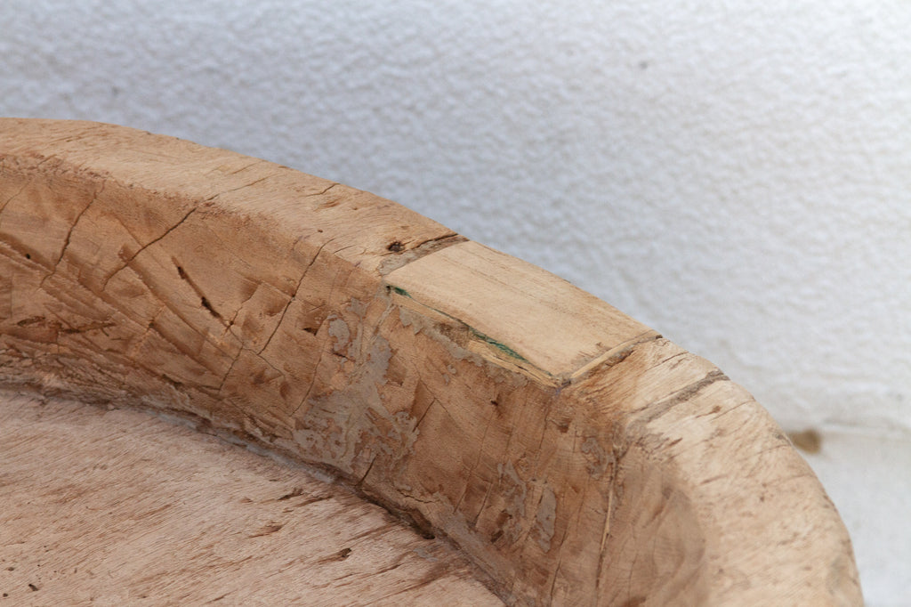 Massive Rustic Bowl Coffee Table