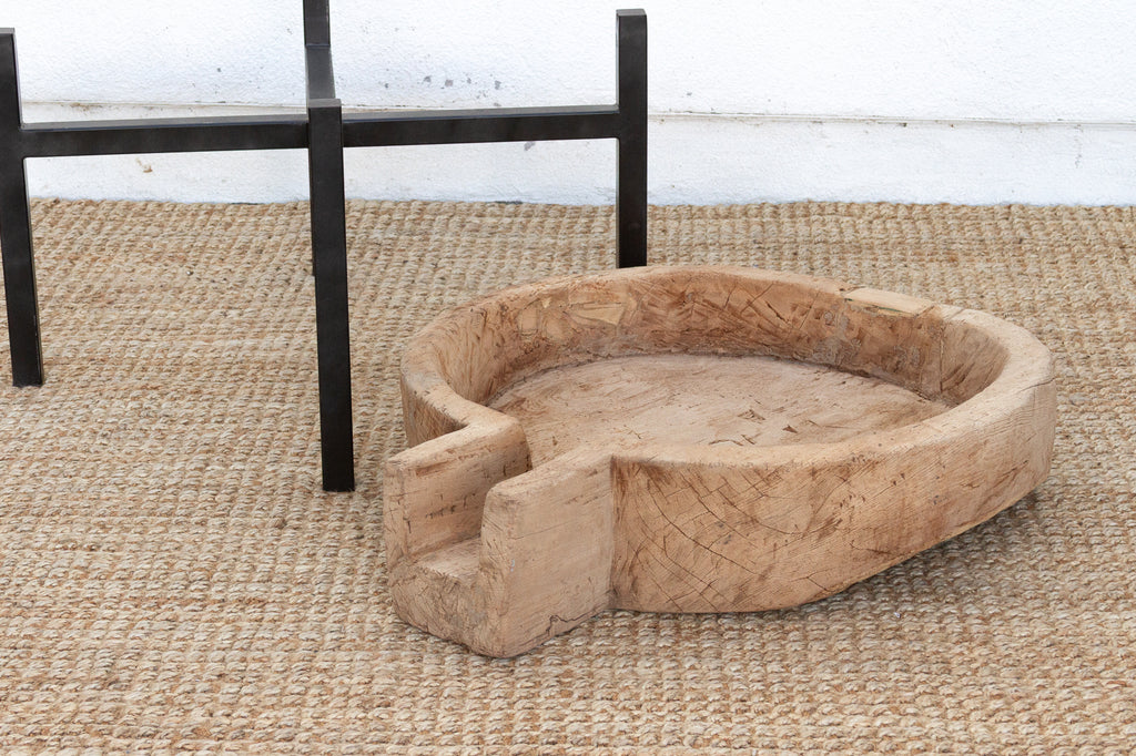 Massive Rustic Bowl Coffee Table