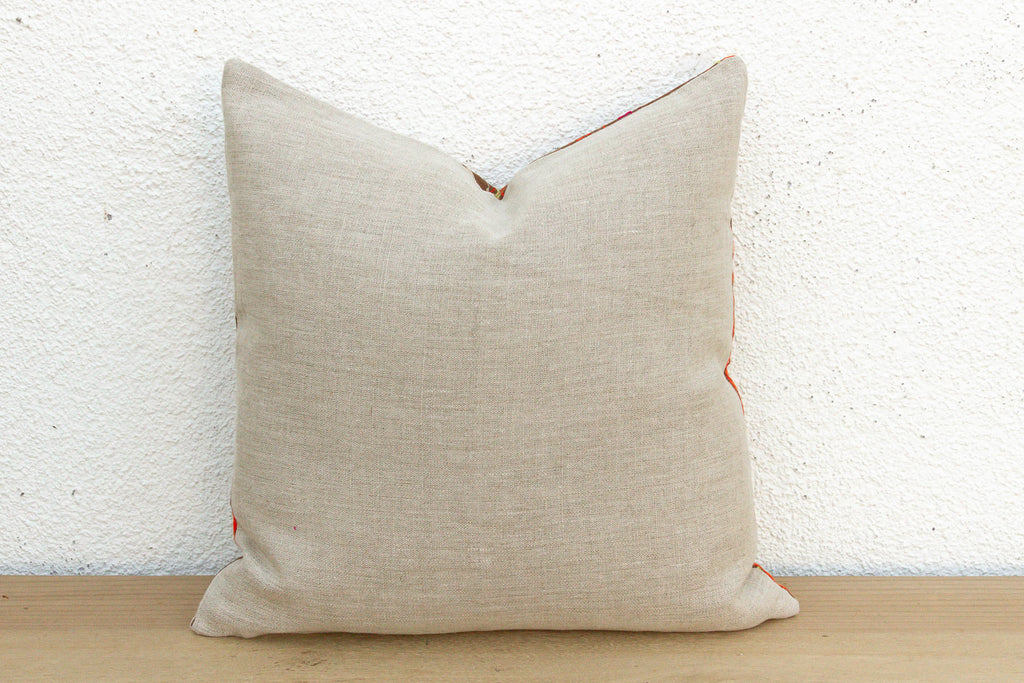 Patiala Wonder, Antique Phulkari Pillow Cover