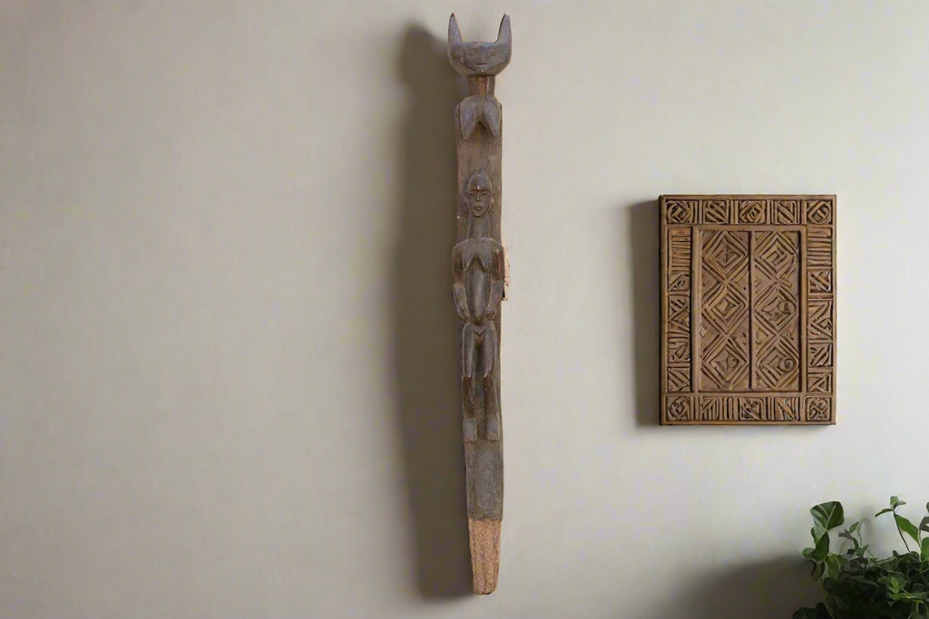 Tribal Ritual Binding Posts 19th Century West African Tribal House Post– DE-COR | Globally Inspired