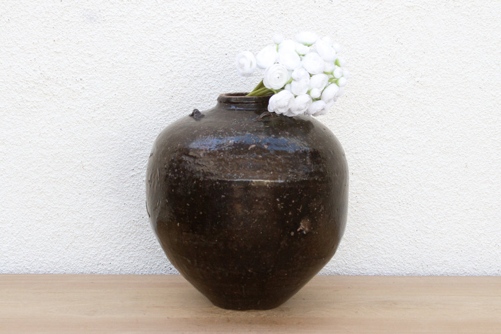 Antique Martaban Jar, A Traveling Vessel