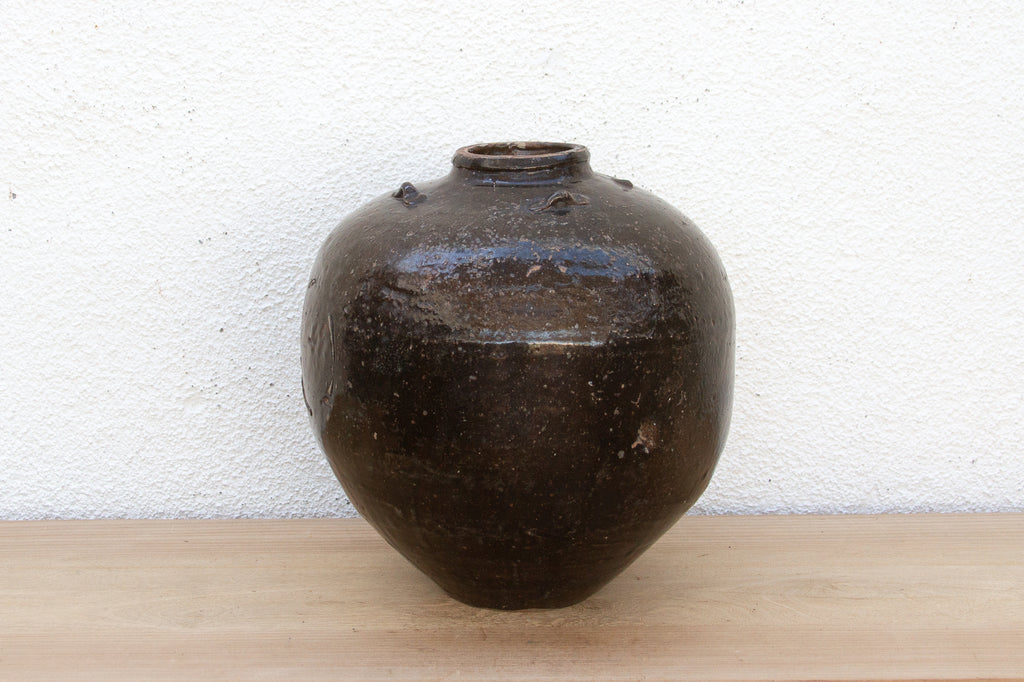 Antique Martaban Jar, A Traveling Vessel