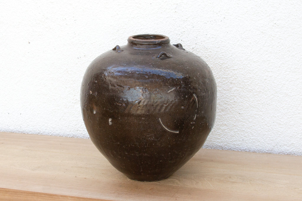 Antique Martaban Jar, A Traveling Vessel