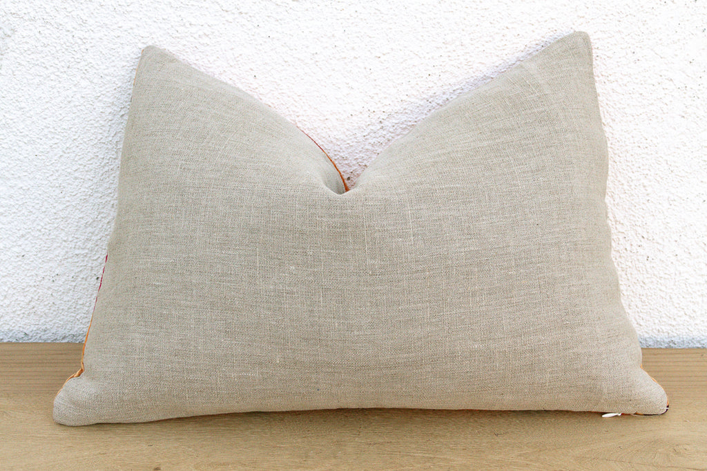 Amritsar Radiant, Heirloom Bagh Phulkari Pillow
