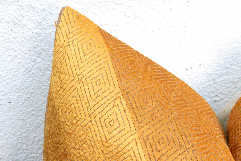 Jalandhar Gilded, Heirloom Bagh Phulkari Pillow