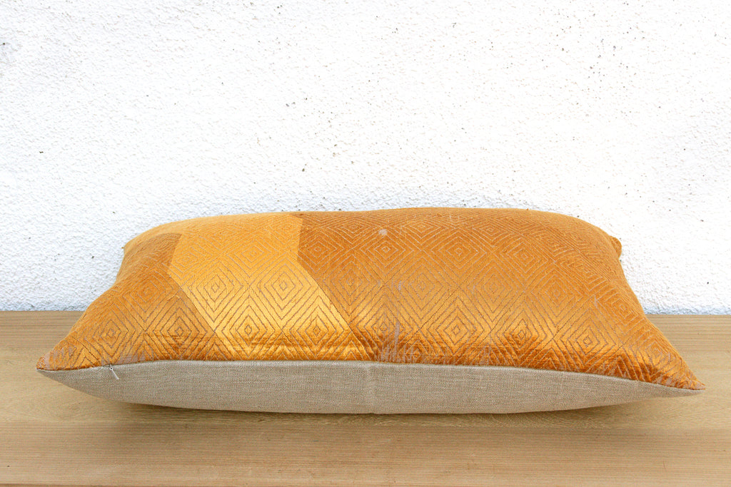 Jalandhar Gilded, Heirloom Bagh Phulkari Pillow