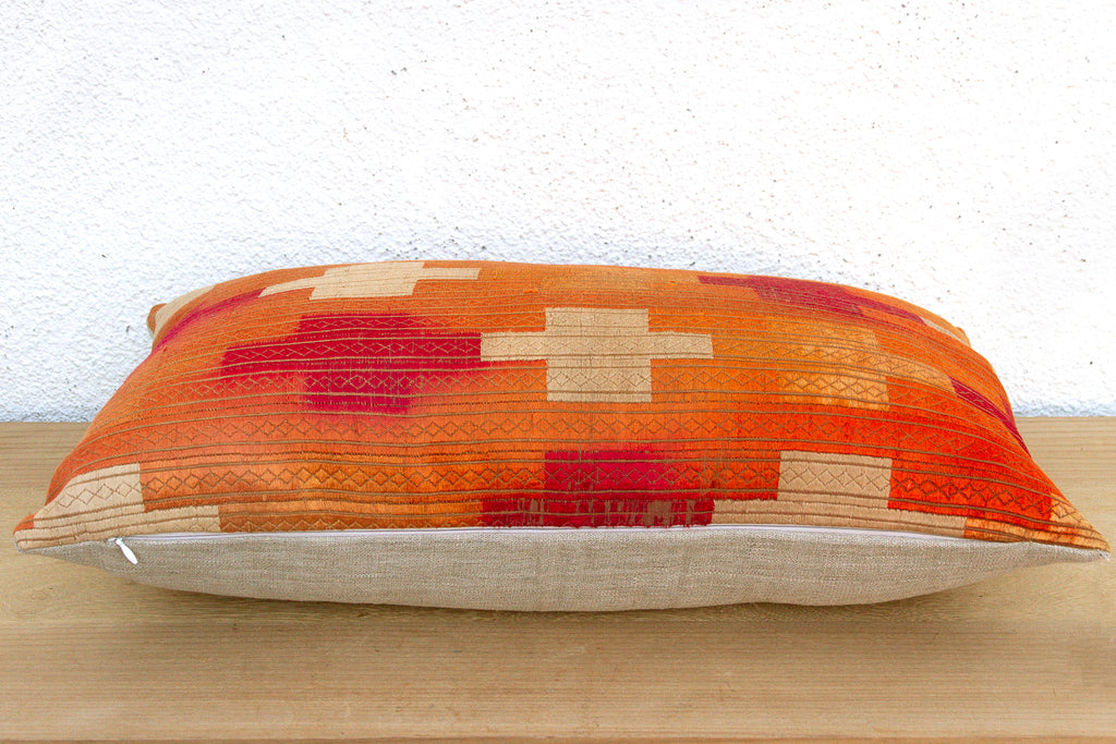 Sovereign Jewel, Heirloom Bagh Phulkari Pillow