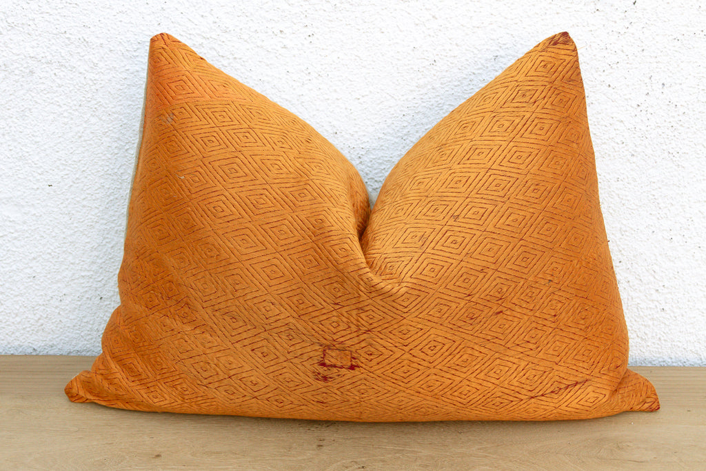 Ludhiana Diamond, Heirloom Bagh Phulkari Pillow