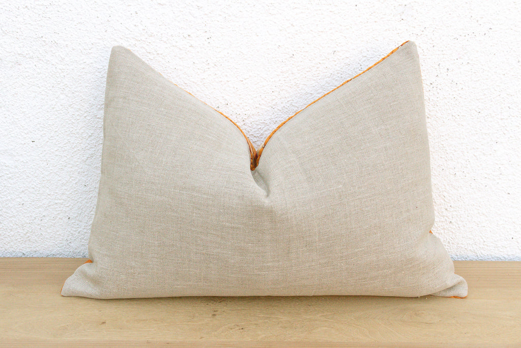 Honey Mirage, Heirloom Bagh Phulkari Pillow