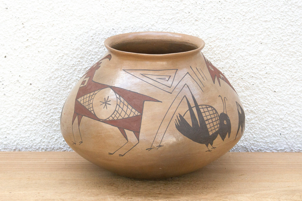 Mata Ortiz Tribal Art Mexican Cantaro