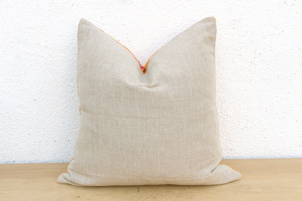 Regency Diamond, Heirloom Bagh Phulkari Pillow