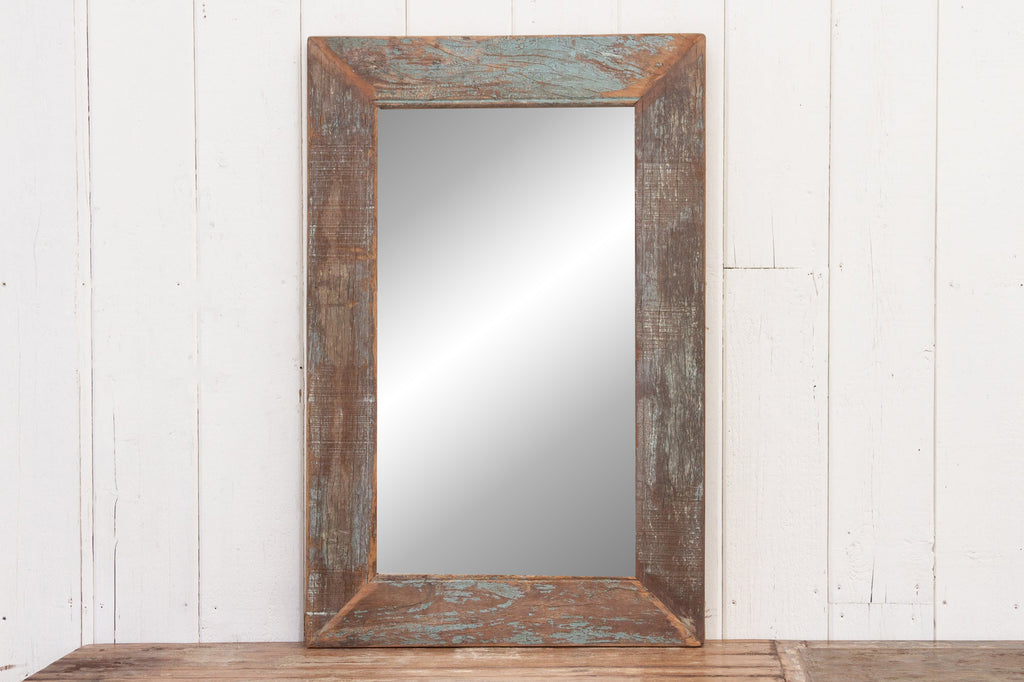 Rustic Reclaimed Framed Mirror