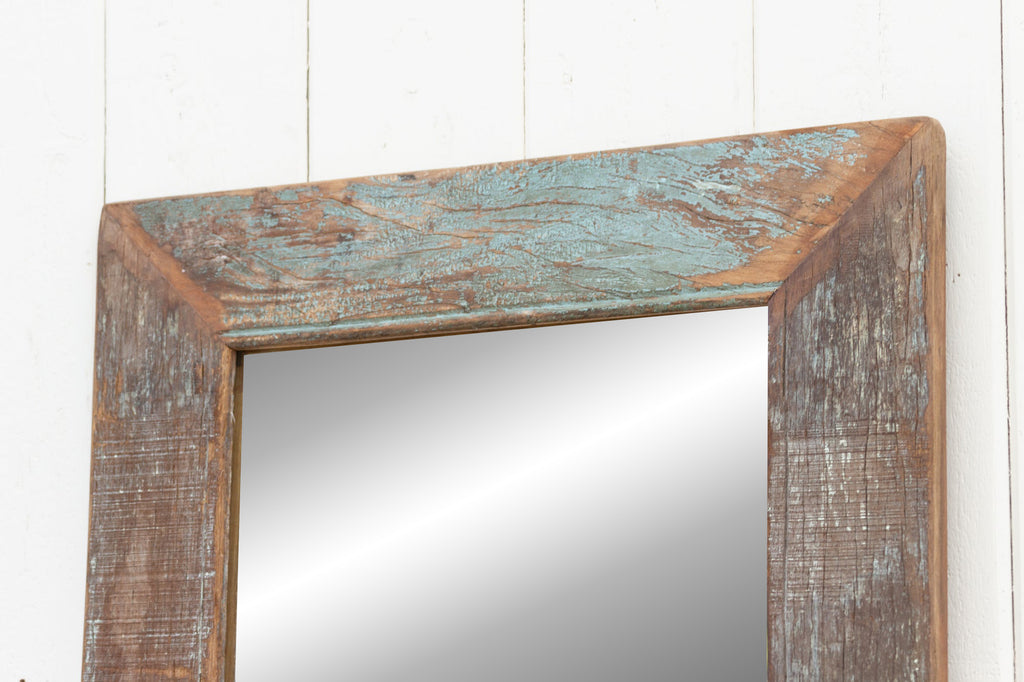 Rustic Reclaimed Framed Mirror
