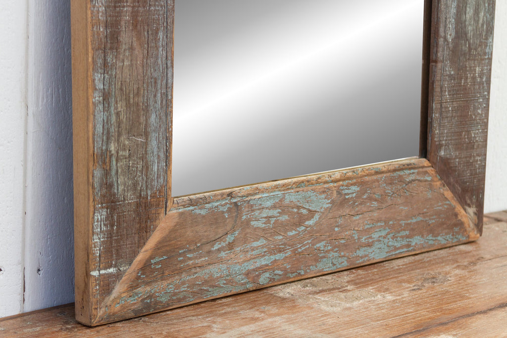 Rustic Reclaimed Framed Mirror