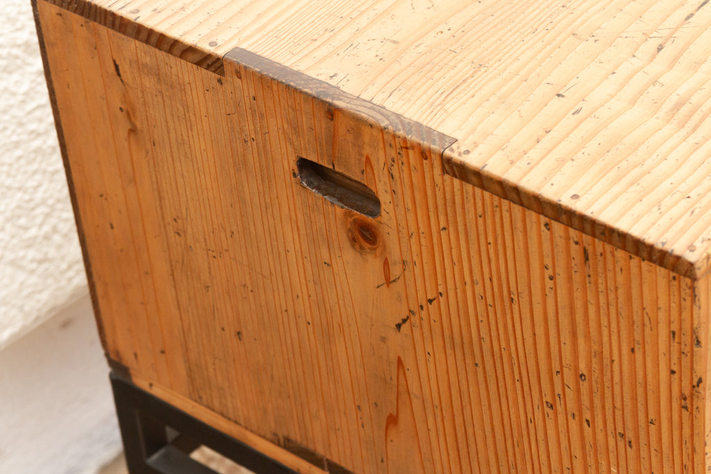 Minimalist Japanese Tansu Side Table