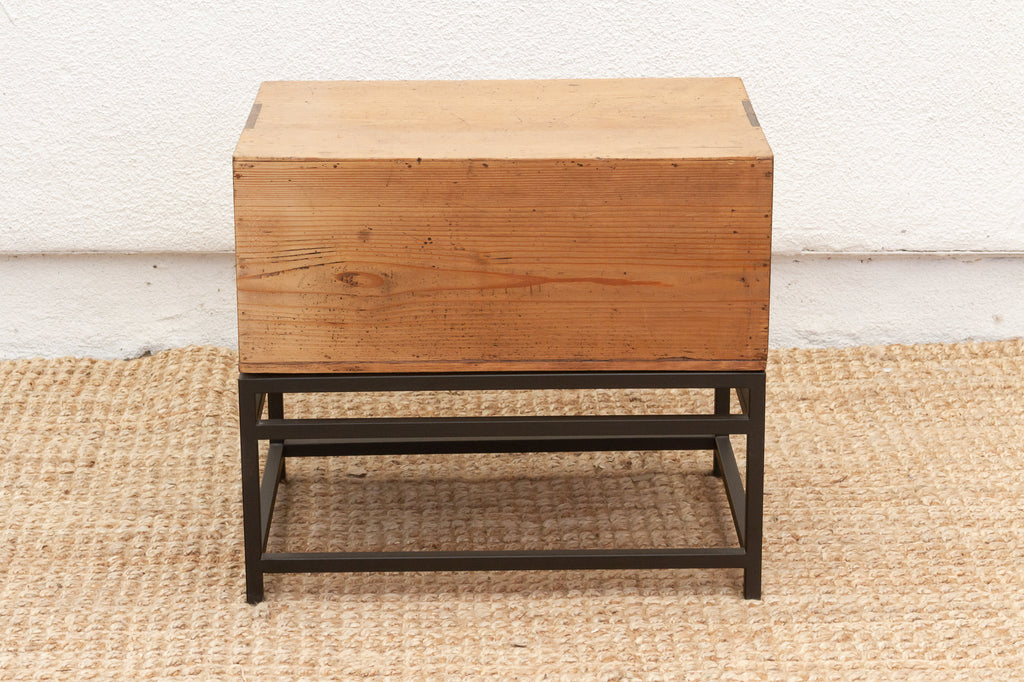 Minimalist Japanese Tansu Side Table