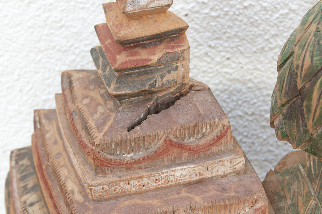 Divine Procession, Antique Thai Architectural Carving