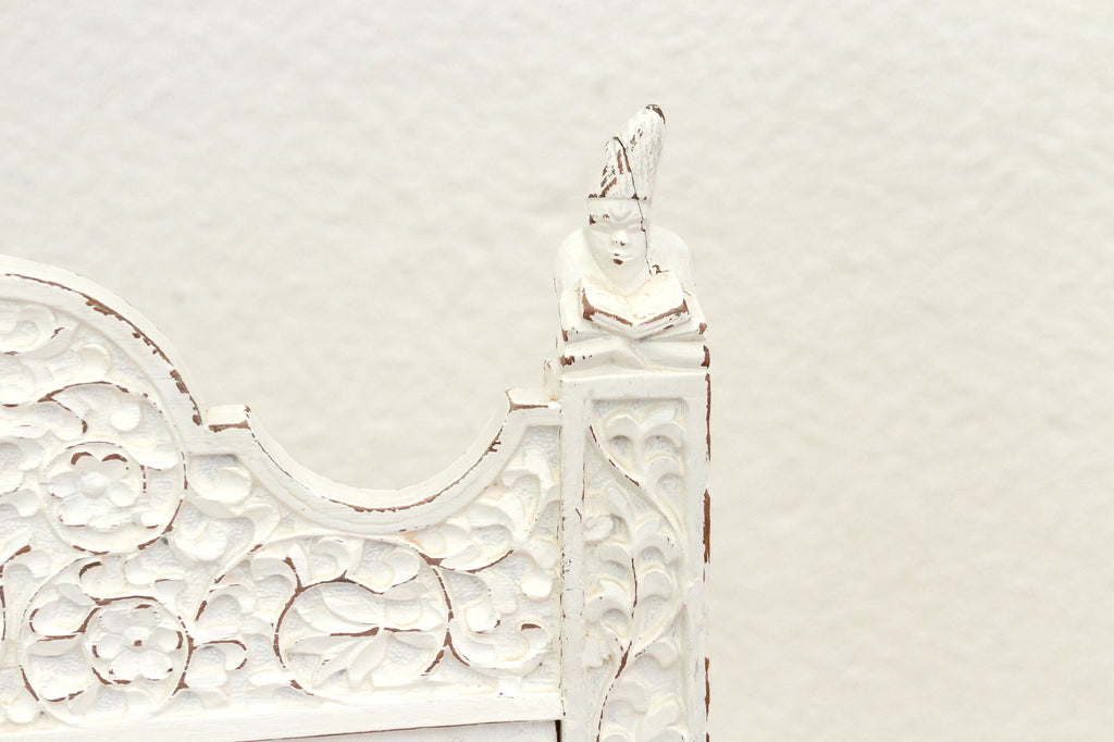 Pair of Beautifully Carved Anglo-Indian Chairs