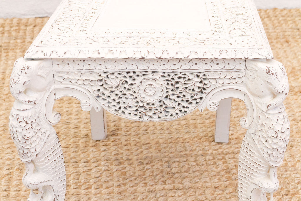 Pair of Beautifully Carved Anglo-Indian Chairs