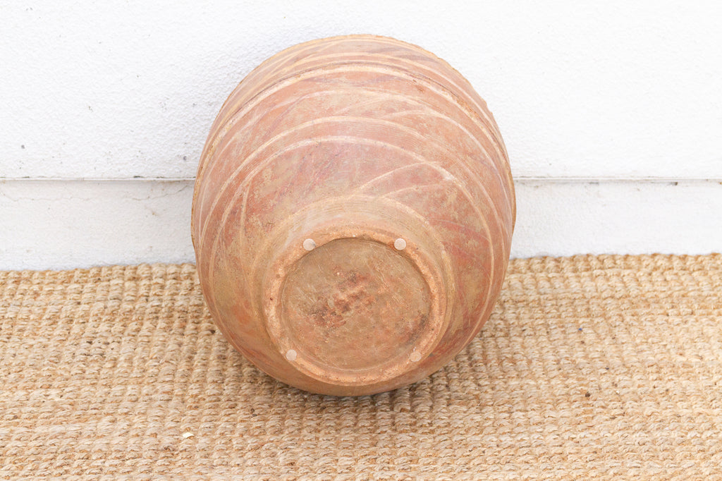 Antique Mossi Pot with Geometric Design