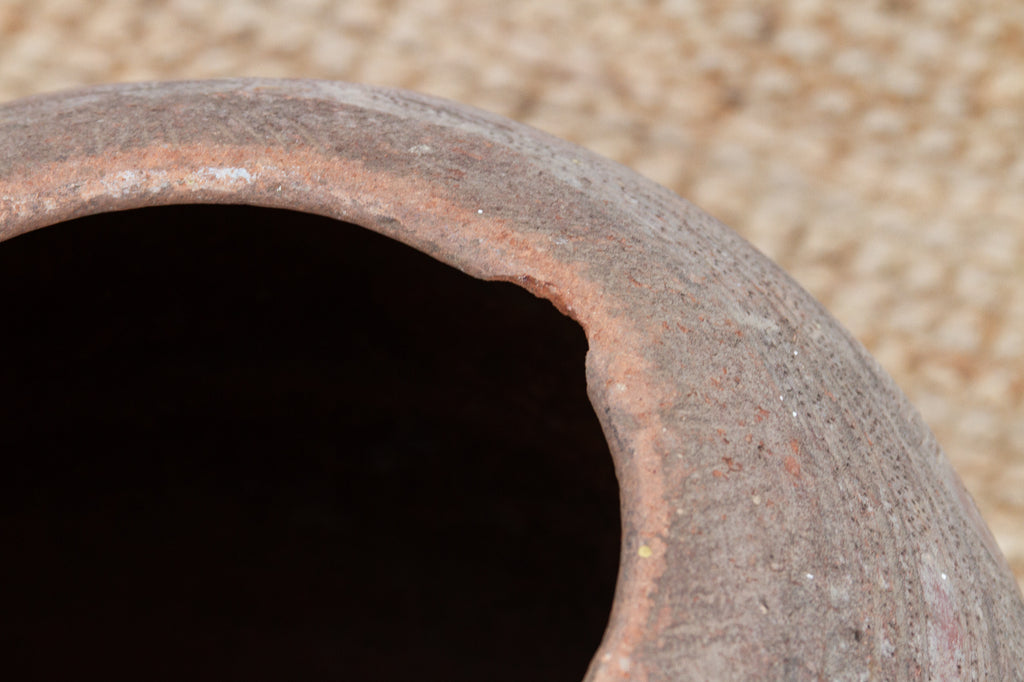 Oxidized Burnished Earthenware Water Jug