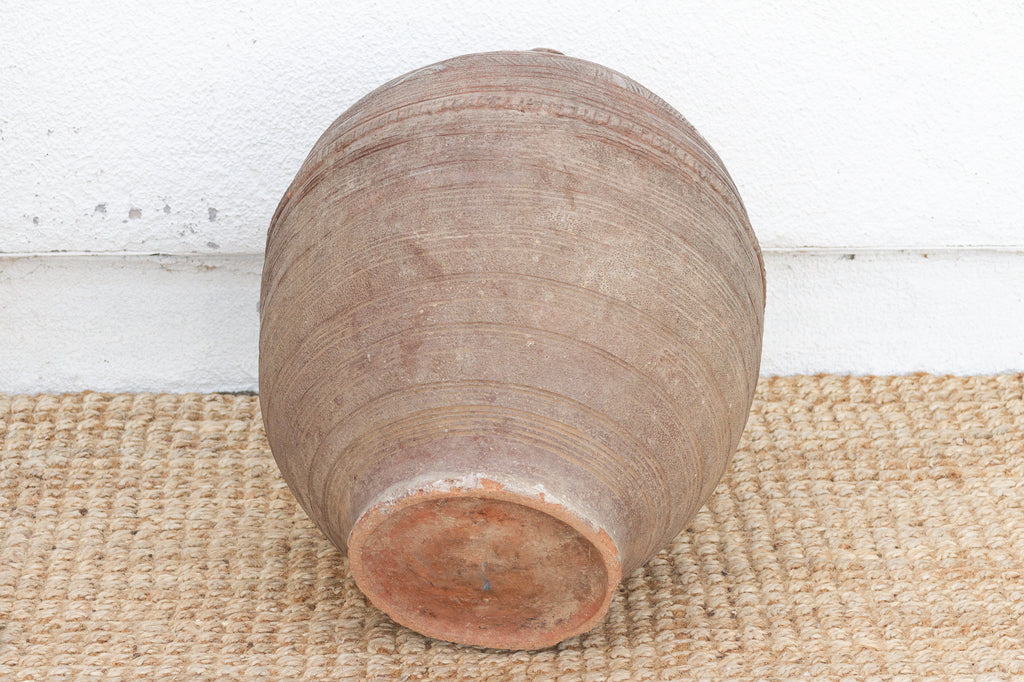 Oxidized Burnished Earthenware Water Jug
