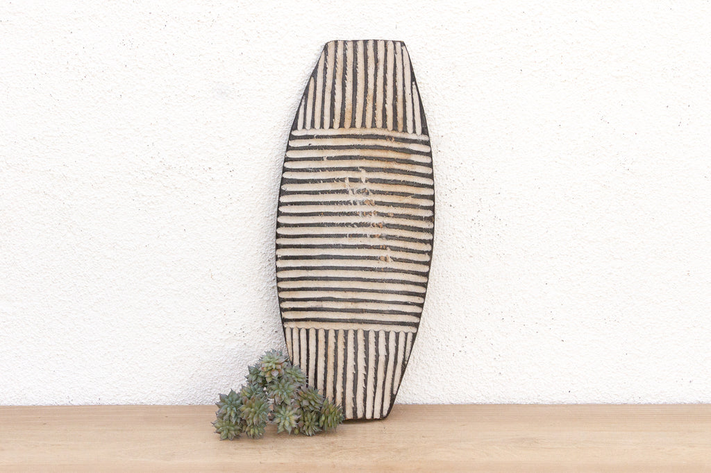 African Black & White Shield