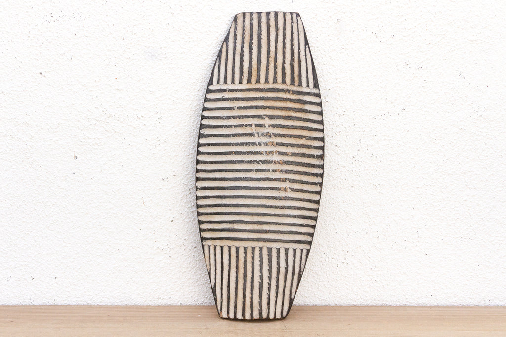 African Black & White Shield